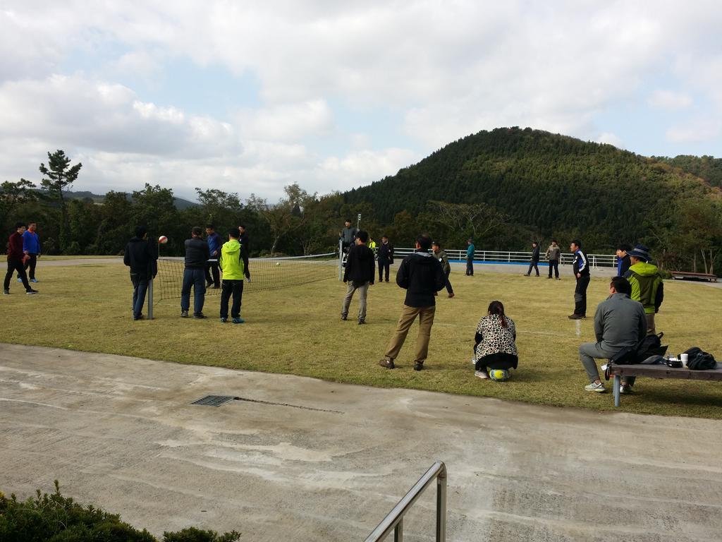 Geomunoreum Hostel Jeju Bagian luar foto